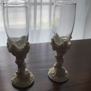 Wedding toast glasses
